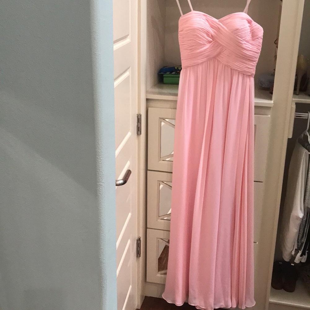 Faviana pink gown